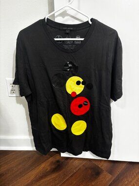 Marc Jacobs x Damien Hirst Mickey Mouse T-Shirt | Black | Mens Large RARE